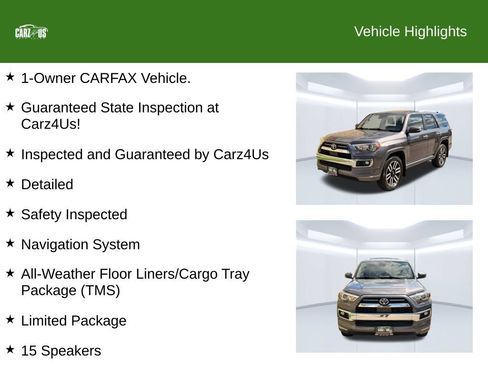Used 2021 Toyota 4Runner Limited AWD/4WD image 39