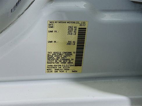 Used 2023 Nissan Altima 2.5 SV image 40