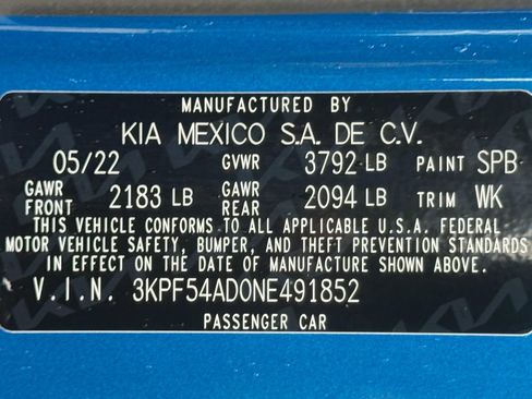 Used 2022 Kia Forte GT-Line w/ GT-Line Premium Package image 43