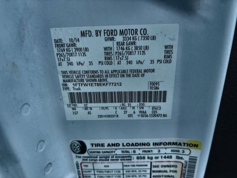 Used 2014 Ford F150 XL w/ XL Plus Package AWD/4WD image 40