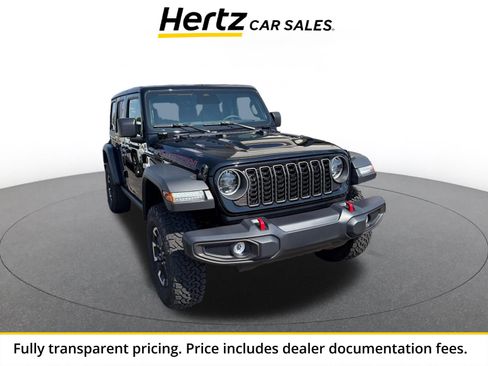 Used 2025 Jeep Wrangler Unlimited Rubicon AWD/4WD image 1
