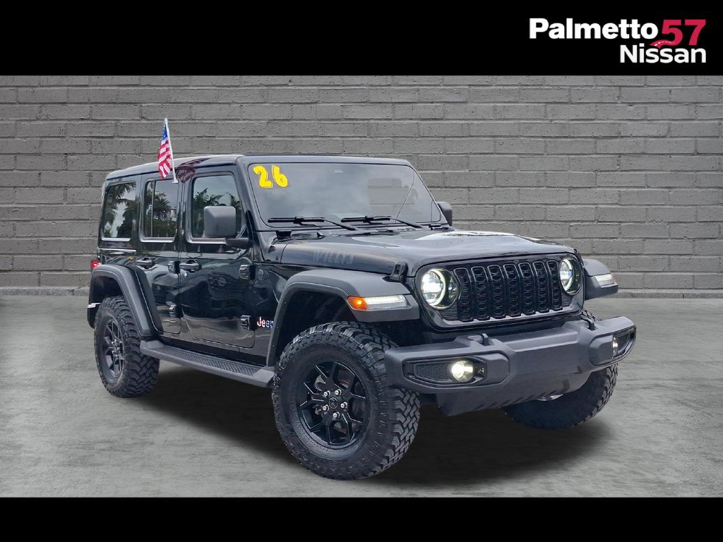 Used 2026 Jeep Wrangler Unlimited Sport AWD/4WD 360° Tour