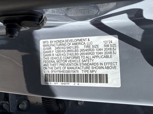 Used 2025 Honda Passport Black Edition image 44