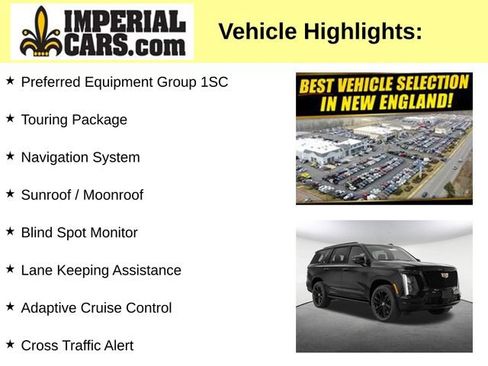 Used 2026 Cadillac Escalade ESV Sport w/ Touring Package AWD/4WD image 3