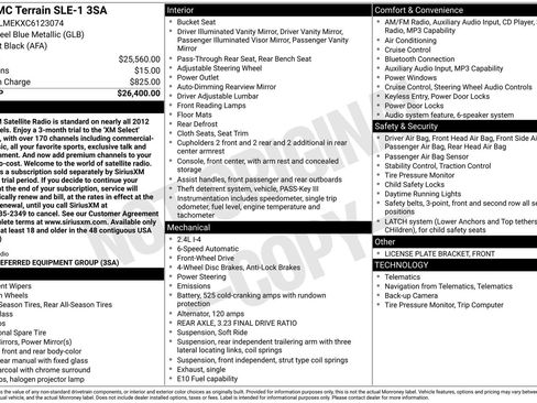 Used 2012 GMC Terrain SLE image 8