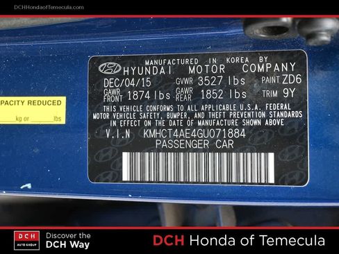 Used 2016 Hyundai Accent SE FWD image 9