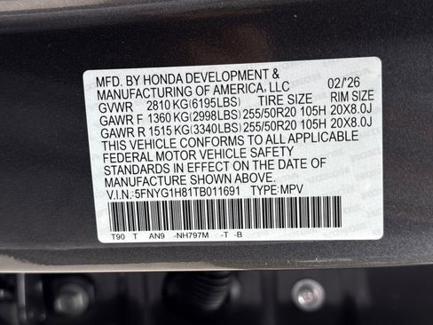 New 2026 Honda Pilot Elite image 28