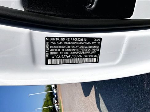 Certified 2023 Porsche Panamera Platinum Edition RWD image 26