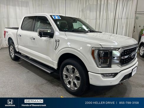 Used 2023 Ford F150 Platinum w/ Equipment Group 701A High AWD/4WD image 2