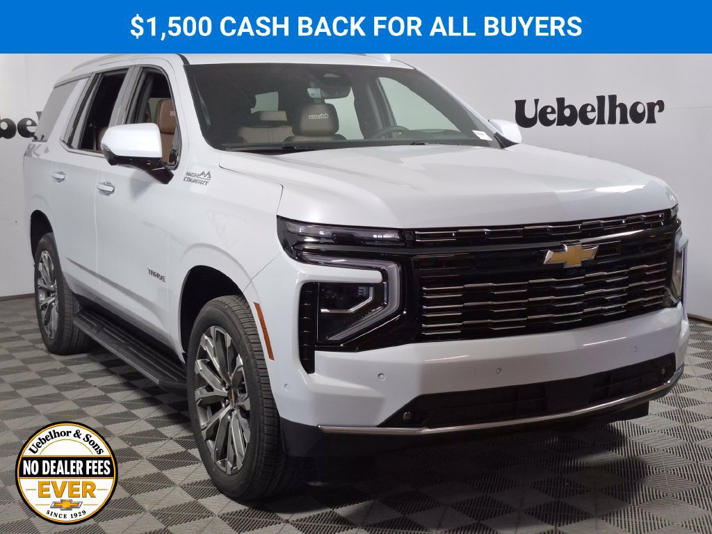 New 2026 Chevrolet Tahoe High Country w/ Sun And Tow Package AWD/4WD 360° Tour
