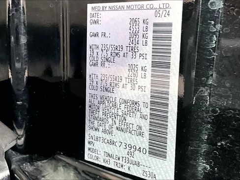 Certified 2024 Nissan Rogue SL w/ SL Premium Package image 33