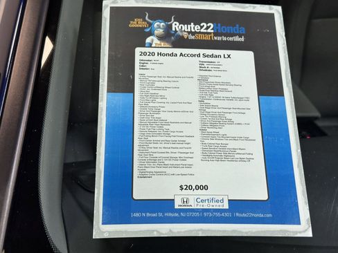 Used 2020 Honda Accord LX image 39