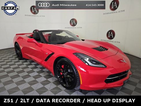Used 2015 Chevrolet Corvette Stingray Convertible w/ 2LT Preferred Equipment Group image 1