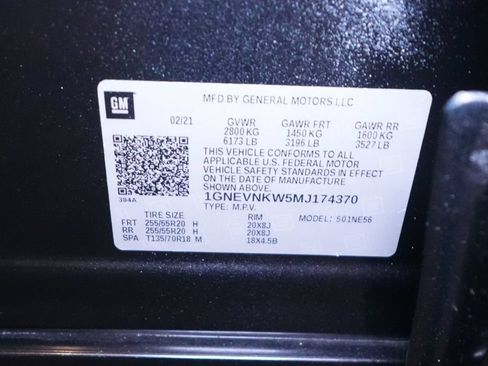 Used 2021 Chevrolet Traverse High Country AWD/4WD image 48