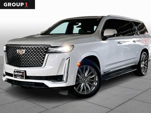 Used 2021 Cadillac Escalade ESV Premium Luxury w/ Driver Assist Tech Package image 1