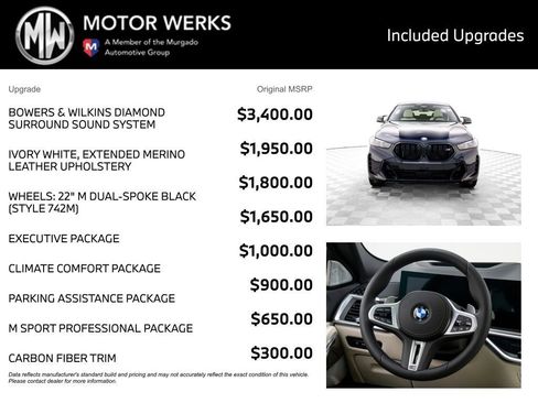 New 2026 BMW X6 M60i w/ Executive Package image 4