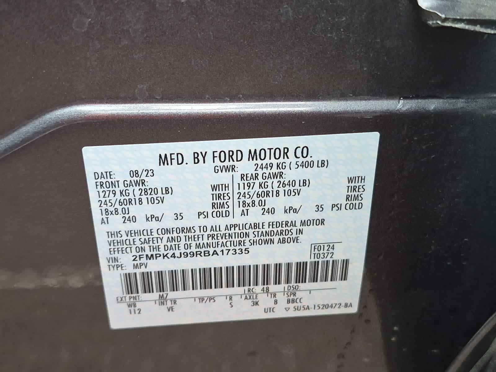 Used 2024 Ford Edge SEL w/ Convenience Package AWD/4WD image 35