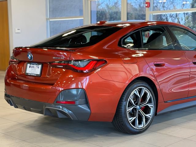 Used 2024 BMW i4 eDrive40 w/ M Sport Package RWD image 11