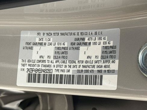 Used 2025 MAZDA MAZDA3 s FWD image 12