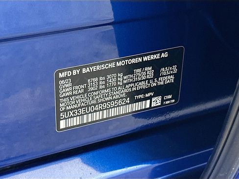 Certified 2024 BMW X5 M60i w/ Climate Comfort Package image 36