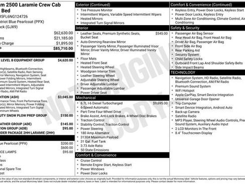 Used 2022 RAM 2500 Laramie AWD/4WD image 15