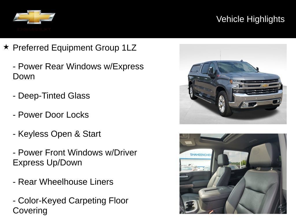 Used 2021 Chevrolet Silverado 1500 LTZ w/ Technology Package AWD/4WD image 19