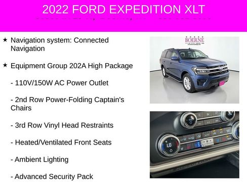 Used 2022 Ford Expedition XLT AWD/4WD image 10