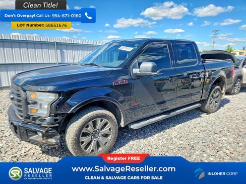 Used 2016 Ford F150 XLT w/ Equipment Group 302A Luxury AWD/4WD image 1