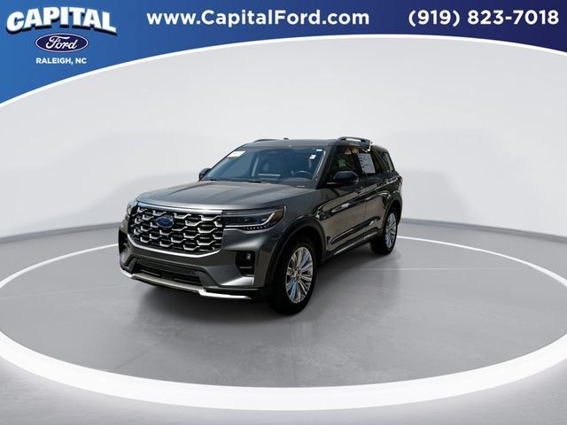 Certified 2025 Ford Explorer Platinum w/ LUX Leather Package AWD/4WD image 4