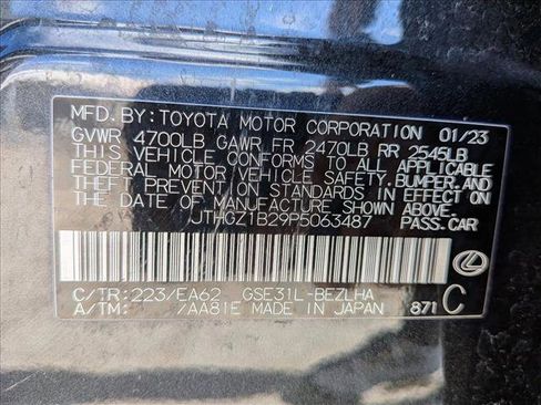 Used 2023 Lexus IS 350 F Sport w/ Navigation Package RWD image 26