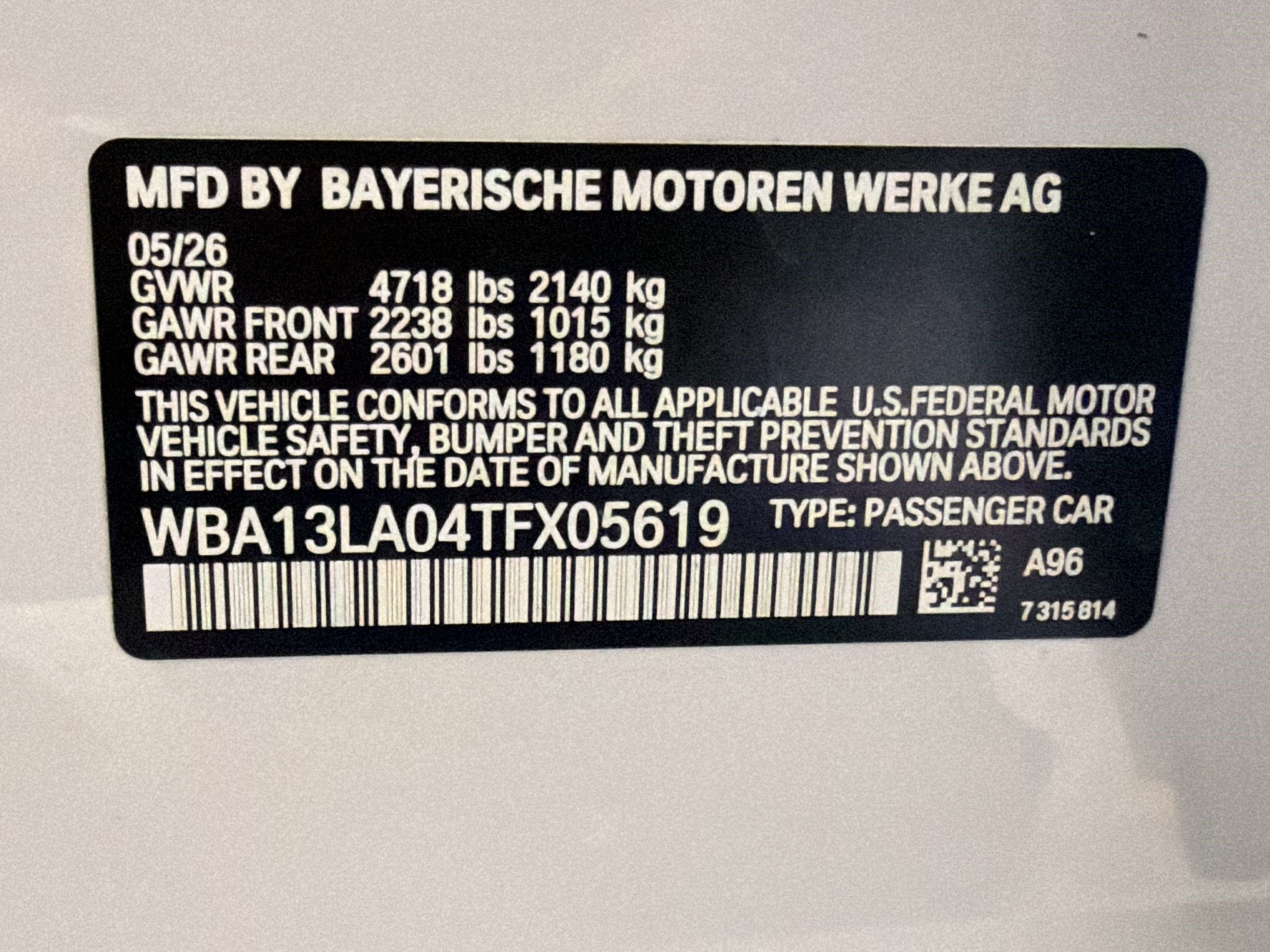 New 2026 BMW 330i Sedan w/ M Sport Package RWD image 25