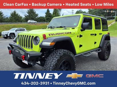 Used 2020 Jeep Wrangler Unlimited Rubicon w/ LED Lighting Group
