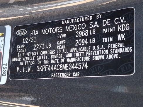 Used 2021 Kia Forte GT FWD image 27