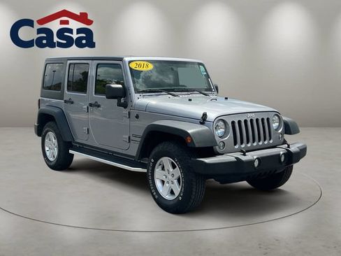 Used 2018 Jeep Wrangler Unlimited Sport S AWD/4WD image 7