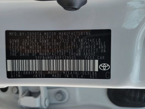 Certified 2024 Toyota Corolla LE FWD image 22