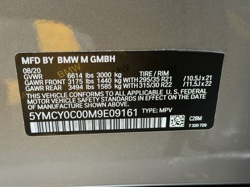 Used 2021 BMW X6 M w/ Competition Package image 27