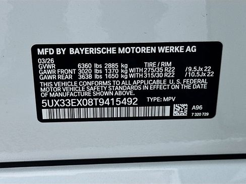 New 2026 BMW X6 xDrive40i image 24