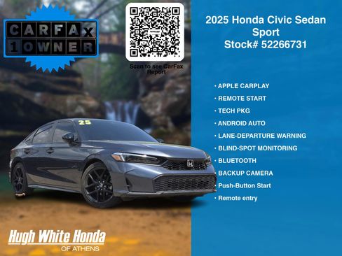 Used 2025 Honda Civic Sport image 6