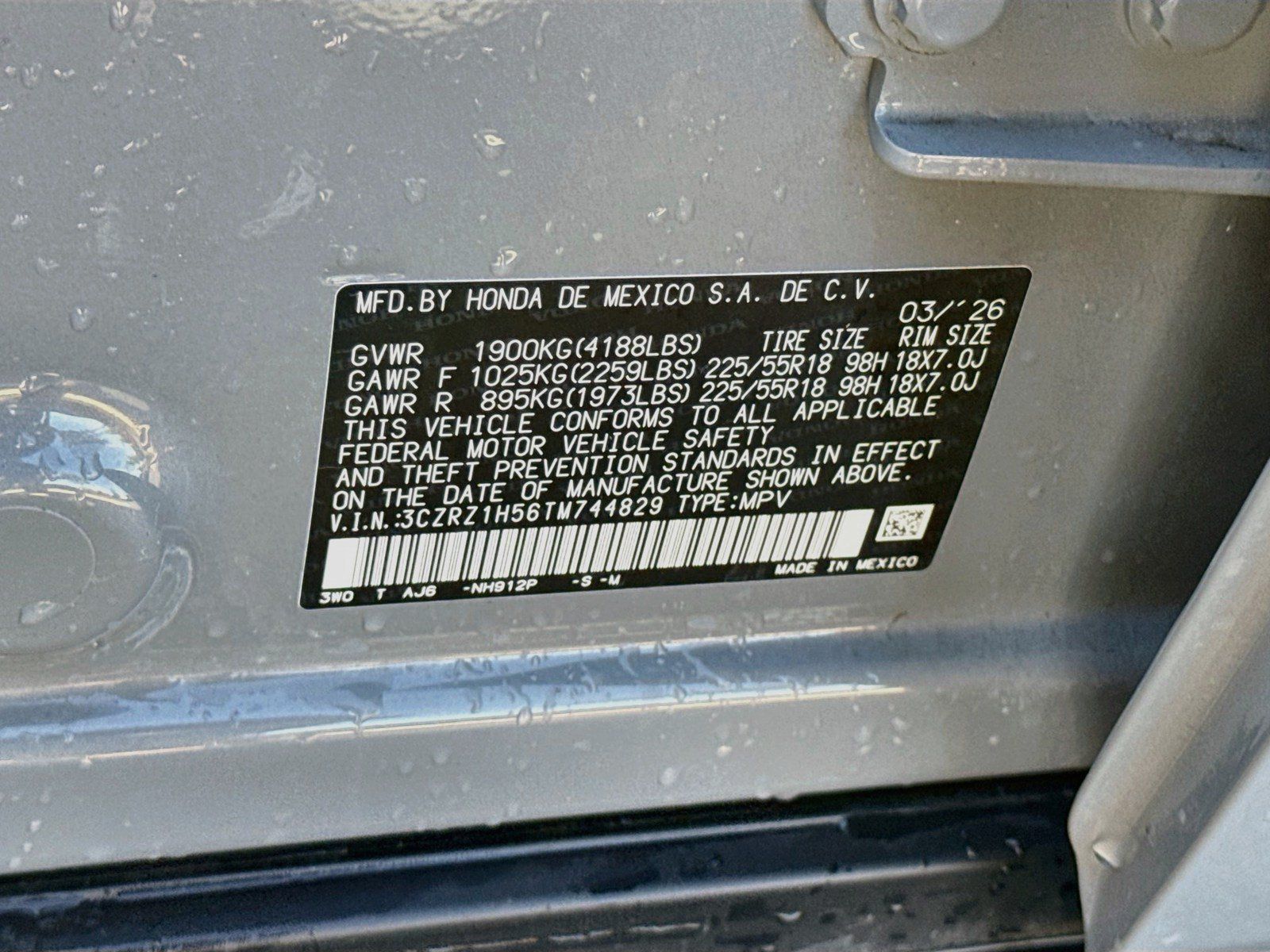 Used 2026 Honda HR-V Sport image 21