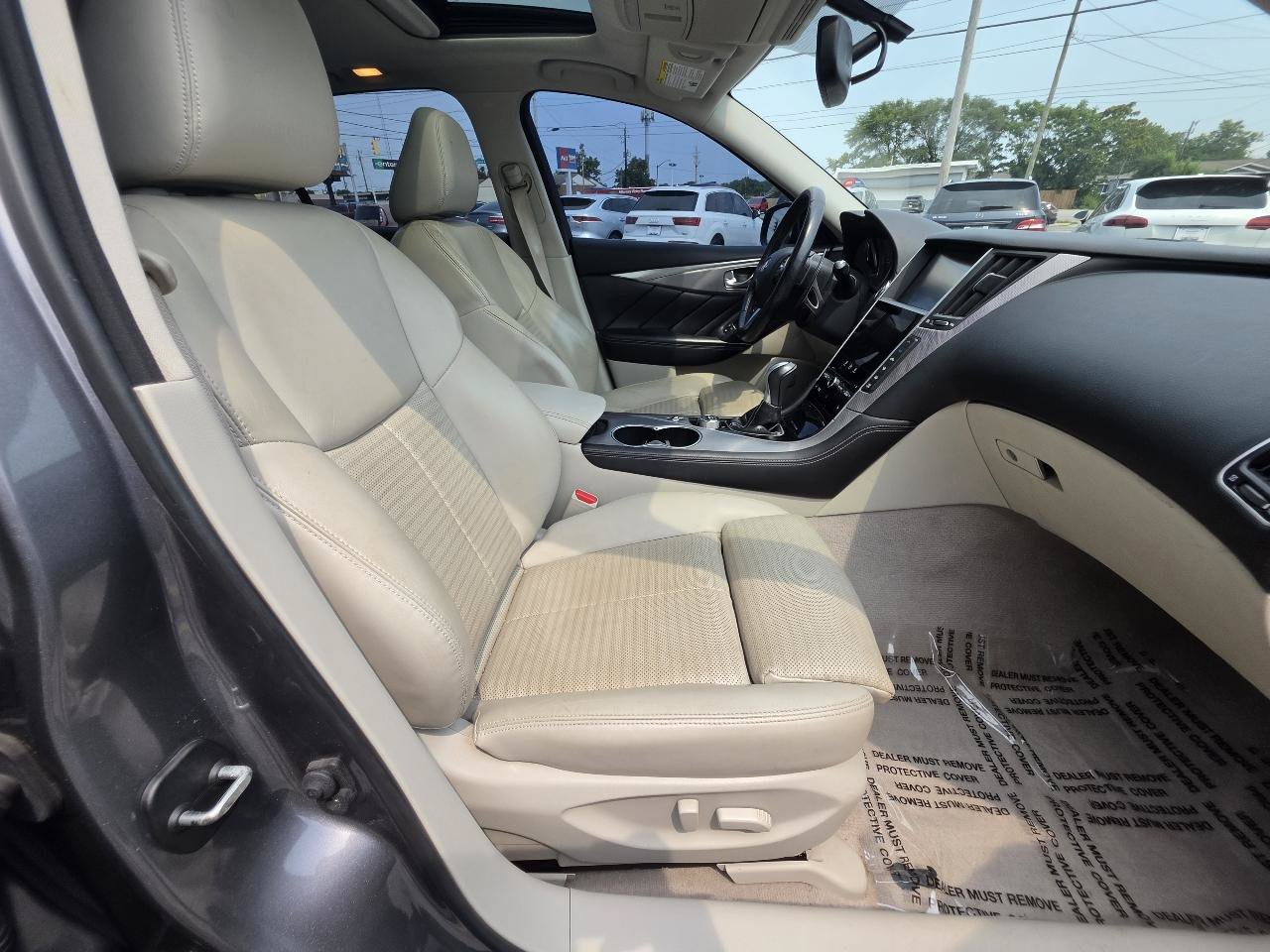 Used 2016 INFINITI Q50 Red Sport 400 AWD/4WD image 51