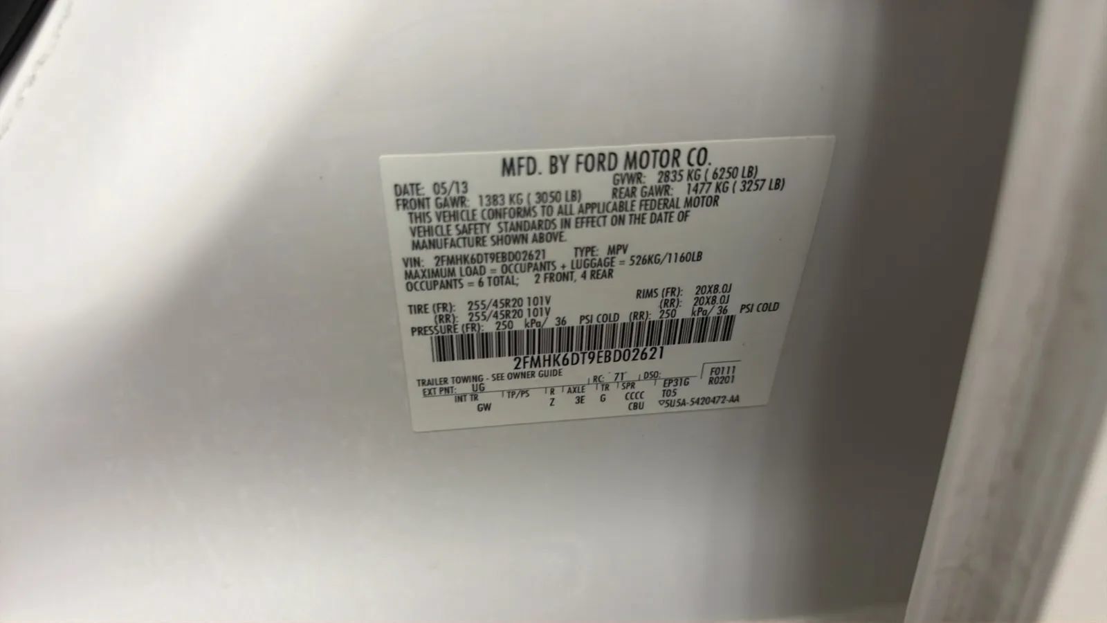 Used 2014 Ford Flex Limited w/ Equipment Group 303A AWD/4WD image 23