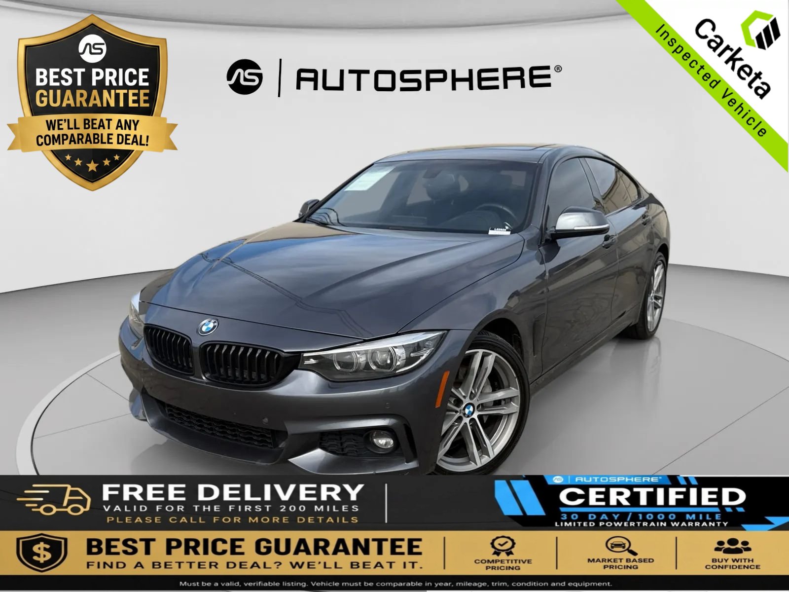 Used 2018 BMW 430i Gran Coupe xDrive AWD/4WD image 1