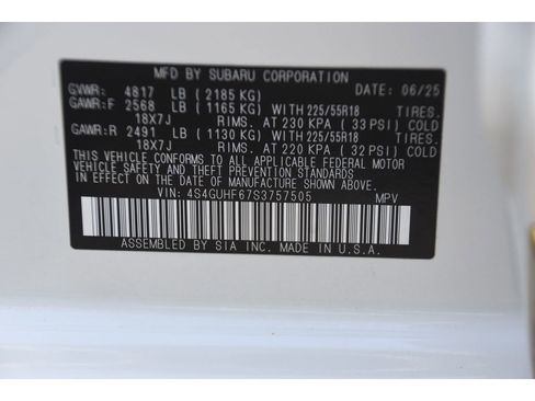 Certified 2025 Subaru Crosstrek 2.5i Sport w/ Crosstrek Mirror Package image 24