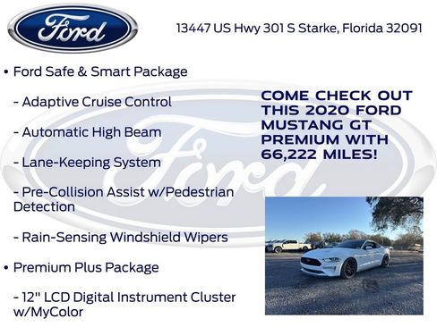 Used 2020 Ford Mustang GT Premium w/ GT Performance Package image 21