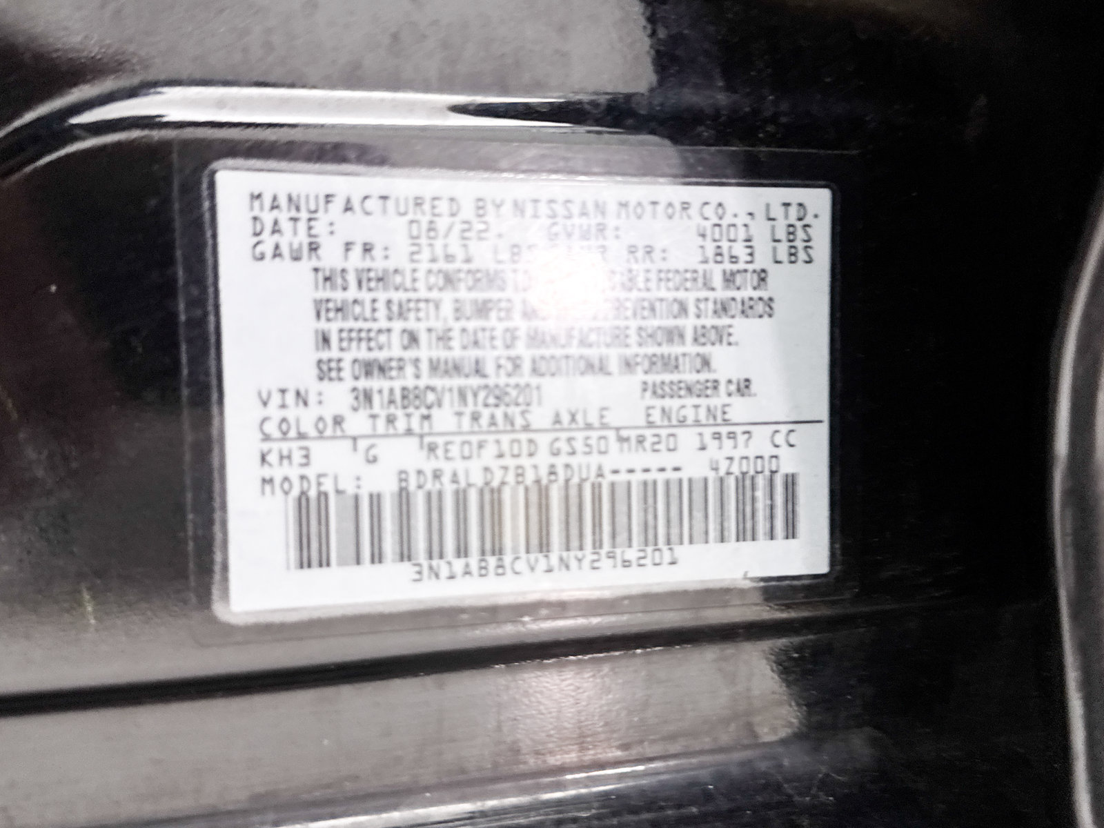 Used 2022 Nissan Sentra SV w/ Trunk Package FWD image 31