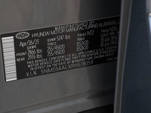 Used 2023 Hyundai Santa Fe Calligraphy w/ Cargo Package FWD image 35