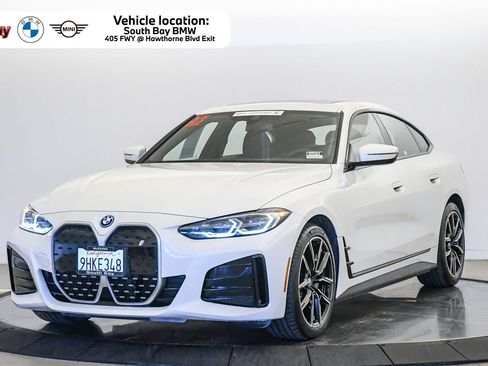 Used 2023 BMW i4 eDrive40 w/ M Sport Package RWD image 1