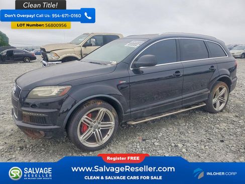 Used 2011 Audi Q7 3.0T S line Prestige AWD/4WD image 1