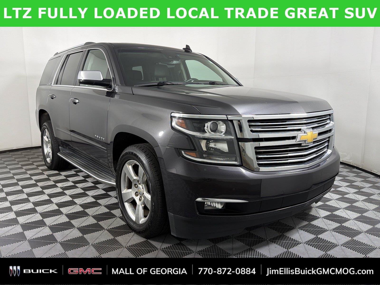 Used 2015 Chevrolet Tahoe LTZ RWD image 1