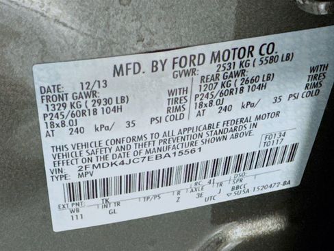 Used 2014 Ford Edge SEL w/ Equipment Group 205A image 41